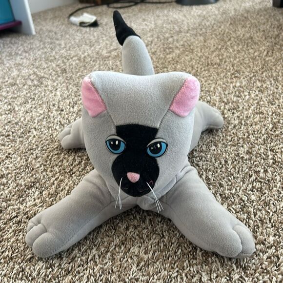 Vintage Pound Purries 80s Tonka Cat Stuffed Animal - Picture 3 of 7